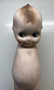 Antique Vintage Chalk Ware Bisque Plaster Large Kewpie Doll For Repair ~12” | eBay.de