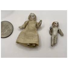 Vintage Miniature Dollhouse Doll Carriage + 2 Alice Type ...