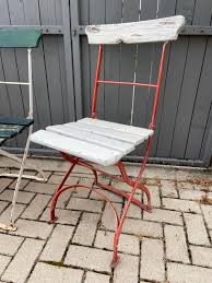 4 Folding Chairs Garden Brasserie Mismatched Restaurant Terasse Bar Bistro Vintage French Chair Alsace 1920 - Etsy Australia