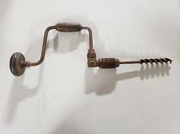 Antique Hand Drill - 20" | eBay