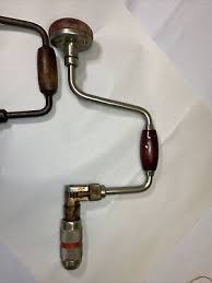 TWO VINTAGE BRACES BRACE ONE MARKED MADE IN GERMANY RATCHETING PRE OWNED WOODEN | eBay Australia