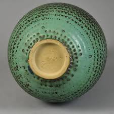 Stig Lindberg for Gustavsberg, very large unique stoneware ...