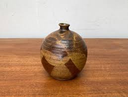 Mid-Century German Studio Pottery Vase from Töpferei Stock, 1960s for sale at Pamono