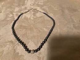 Beautiful faux graduated Haitian pearl necklace, 16-20 inch | eBay