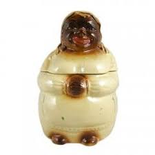 Larger F&F Mold Die Black Americana Aunt Jemima Salt Shaker