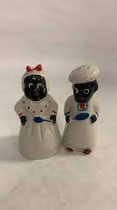 Sold at Auction: 1950s Black Americana Salt and Pepper Shakers