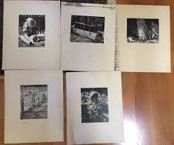 Vintage Artist Lot 5 Photos Schultz Artist Photograph ...