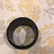 Vintage plastic resin leaf carved bangle.... | Depop