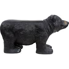 Black Bear Bench | Black Forest Decor