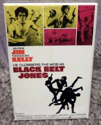 Black Belt Jones Movie Poster 2" x 3" Refrigerator Locker ...