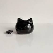 Black Cat Urns | Mini Pet Urn, Keepsake for Ashes, Rainbow ...