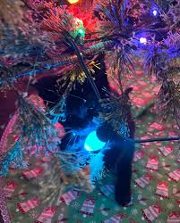 It's his first Christmas and already Nexie loves @trutonebulbs