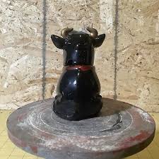 Set of Four Vintage Salt and Pepper Shakers Memorabilia Black Bull￼ ￼￼ ￼INV-AT34 | eBay