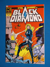 BLACK DIAMOND # 1 - VG/F 5.0 - 1983 AMERICOMICS - SYBIL ...