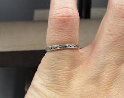 Size 4.75 Sterling Silver Small Marcasite Stone Band Ring Vintage Statement Engagement Wedding Promise Anniversary Bridal Cocktail - Etsy