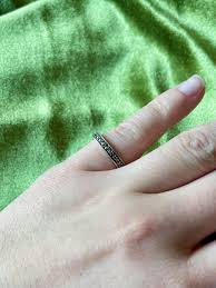 Vintage Judith Jack Sterling Silver Marcasite Minimalist Stacking Band Ring Size 7.25 - Etsy