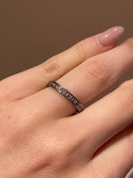 Art Deco 1920s 18ct White Gold Diamond Full Eternity Ring - Size M1/2 - Etsy