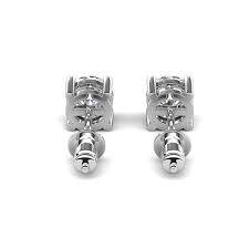 Mia 14k Diamond-Simulated 1Ct Post Stud Earrings