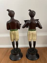 Blackmoor Nubian Egiptian Statues Reproduction Set of 2 | eBay