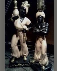 Vintage Blackamoor Lamps | eBay
