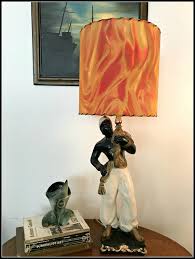 MCM Tiki-style Drum Lampshade: Fiery Red, Yellow & Orange Retro Vintage Modern Decor Lighting - Etsy Ireland