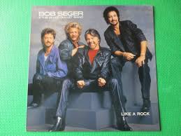 Vintage Bob Seger "like A Rock" Vinyl Record Album (1986) - Etsy