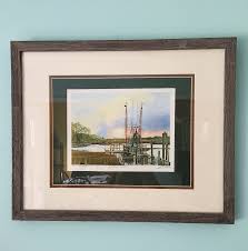 Fine Art Print, Shrimp Boat, Sandra Gail, Dock, Calabash ...