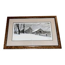 Bob Timberlake - Heavy Snow - Framed, Signed and Numbered ...