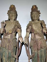 35.4'' Old Chinese Wood Lacquerware Kwan-yin Guan Yin ...