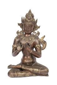 Lot - HIMALAYAN STATUE OF AVALOKITESHVARA BUDDHA