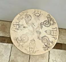 Vintage Asian Twisted Column Bust Plant Stand Pedestal Carved Ivory Look Resin - Etsy Denmark