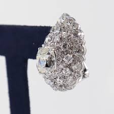 Exceptional Cartier Art Deco Cushion cuts diamond earrings ...