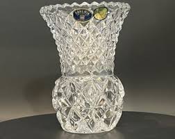 Crystal Bohemia Bud Vase - Etsy