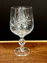 Crystal, Pre-owned Bohemia Goblet 12 oz – Music City Polish Pottery