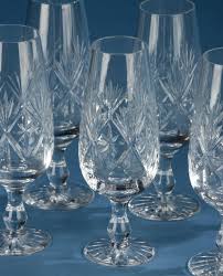 Set of 6 Champagne Glasses - Crystal - Etsy Ireland