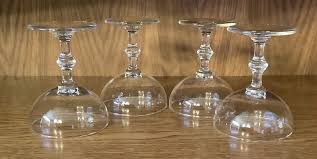 Vintage Libbey Georgian Champagne sherbet coupe glasses (set ...