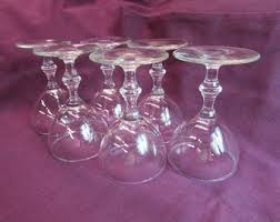 Libbey Rock Sharpe Bamboo Small Cordial Cocktail Stems, Set ...