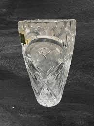 Crystal 6 Inch 24 % Full Lead Crystal Rose Vase Made in West ...