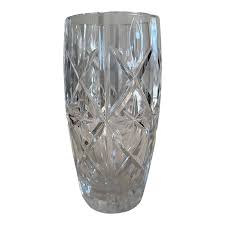 Vintage Essex by Crystal Clear Starburst Vase | Chairish