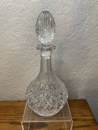 Royal Limited Handcut Crystal Full Lead Bourbon Decanter | eBay