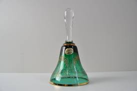 Glass Bell Bohemia Crystal 1960s - Etsy