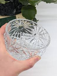 Vintage Pressed Glass Bowl - Etsy
