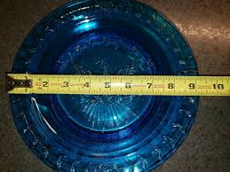 LE Smith Heritage Blue Glass American Eagle and Stars Cigar ...