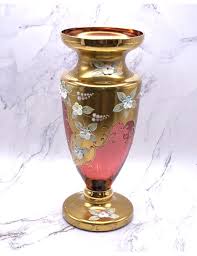 Amazing Vintage Czech Bohemian Moser Glass Vase - Etsy