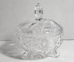 Lead Free Crystal Candy Jar Or Sugar Jar With Lid 6 X 5 | eBay