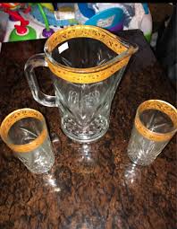 Nanbell Crystal pitcher and glasses set | eBay
