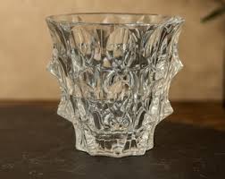 Vintage Bohemia Czech Cut Crystal Whiskey Glasses - Set of 3 - Etsy