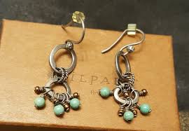 Silpada Sterling Silver HTF Howlite Bronze Bead Dangle ...