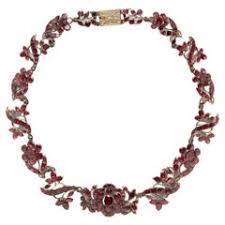 Antique Victorian Bohemian Garnet Necklace For Sale at ...