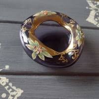 Venetian Murano glass hand painted 24k gold | Mercari